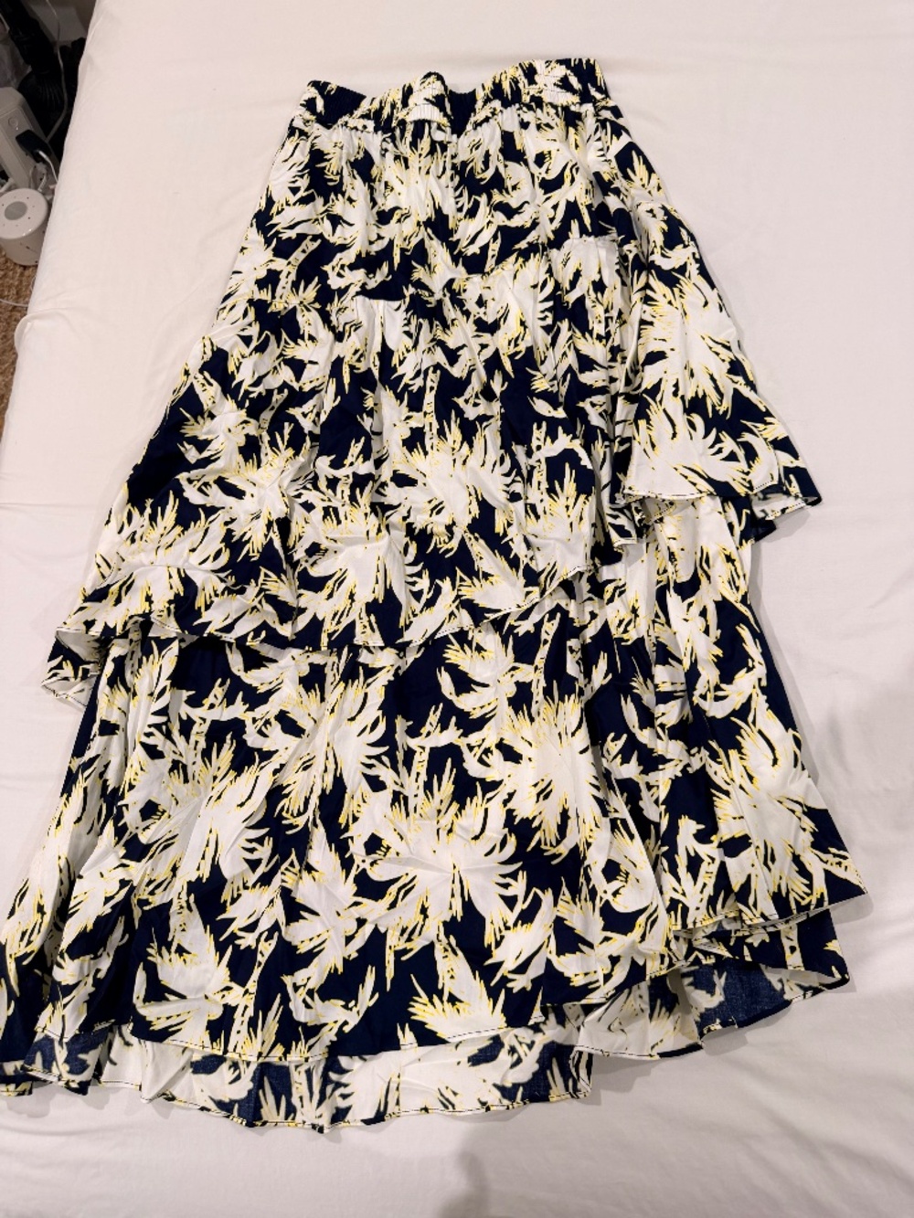 Diane Von Furstenberg BNWT Tiered Cotton Maxi Skirt - Size 2
